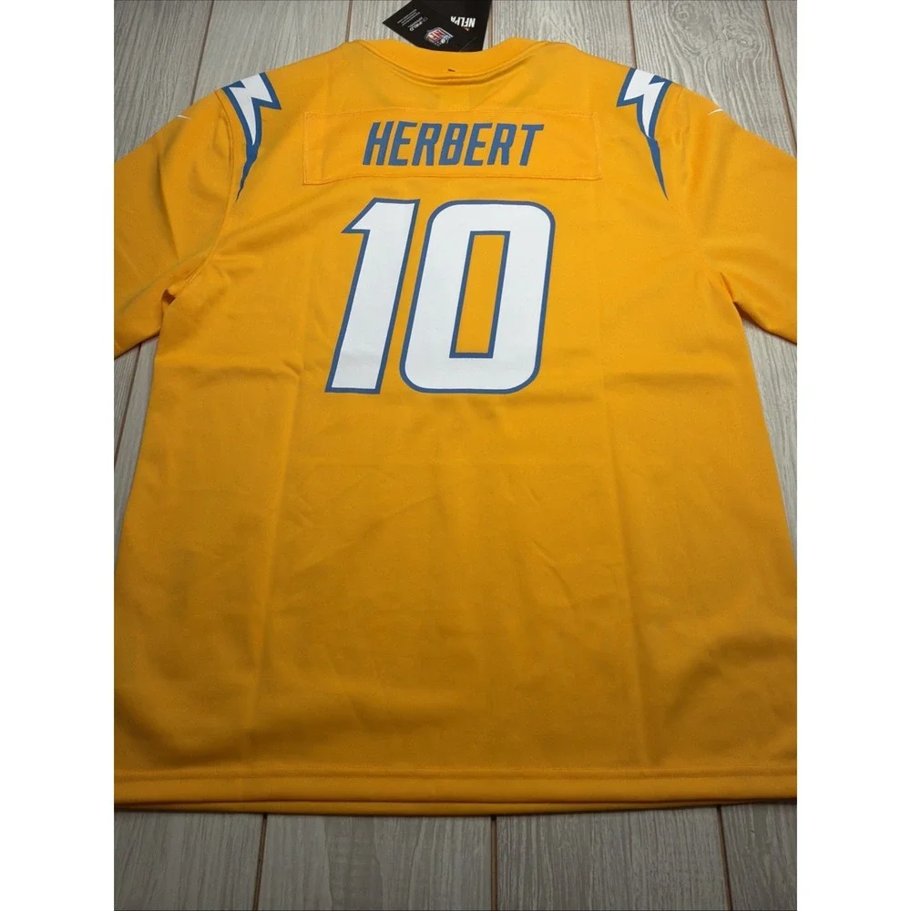 New Nike Los Angeles Chargers Youth Justin Herbert Football Jersey Size Kids XL